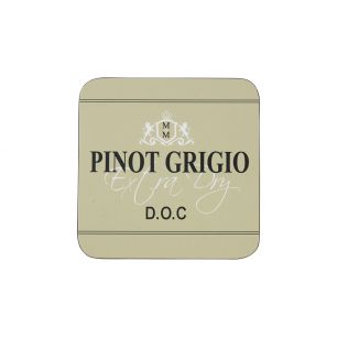 coaster wine pinot grigio beige 10x10cm  (6)